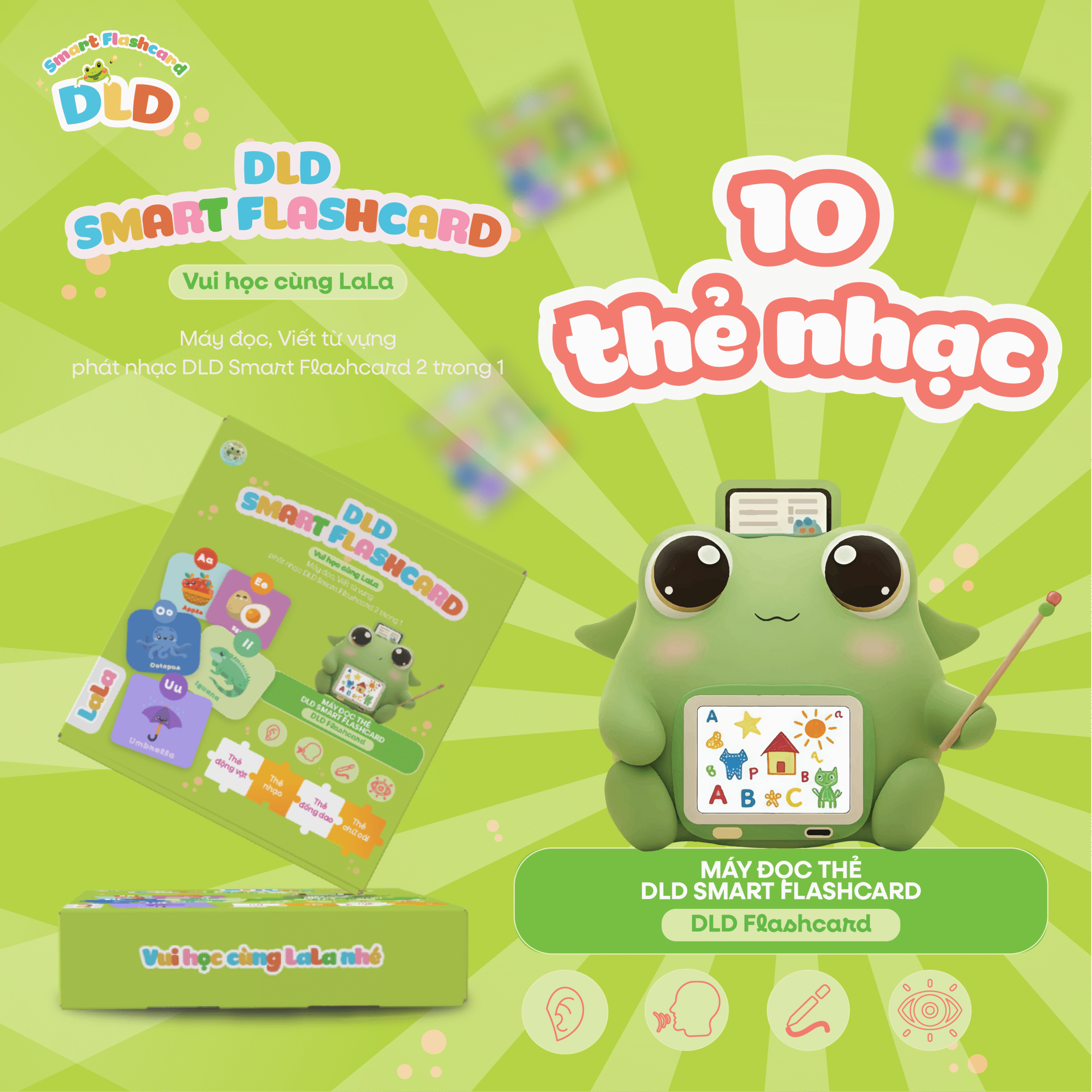 Bộ 10 thẻ nhạc LaLa